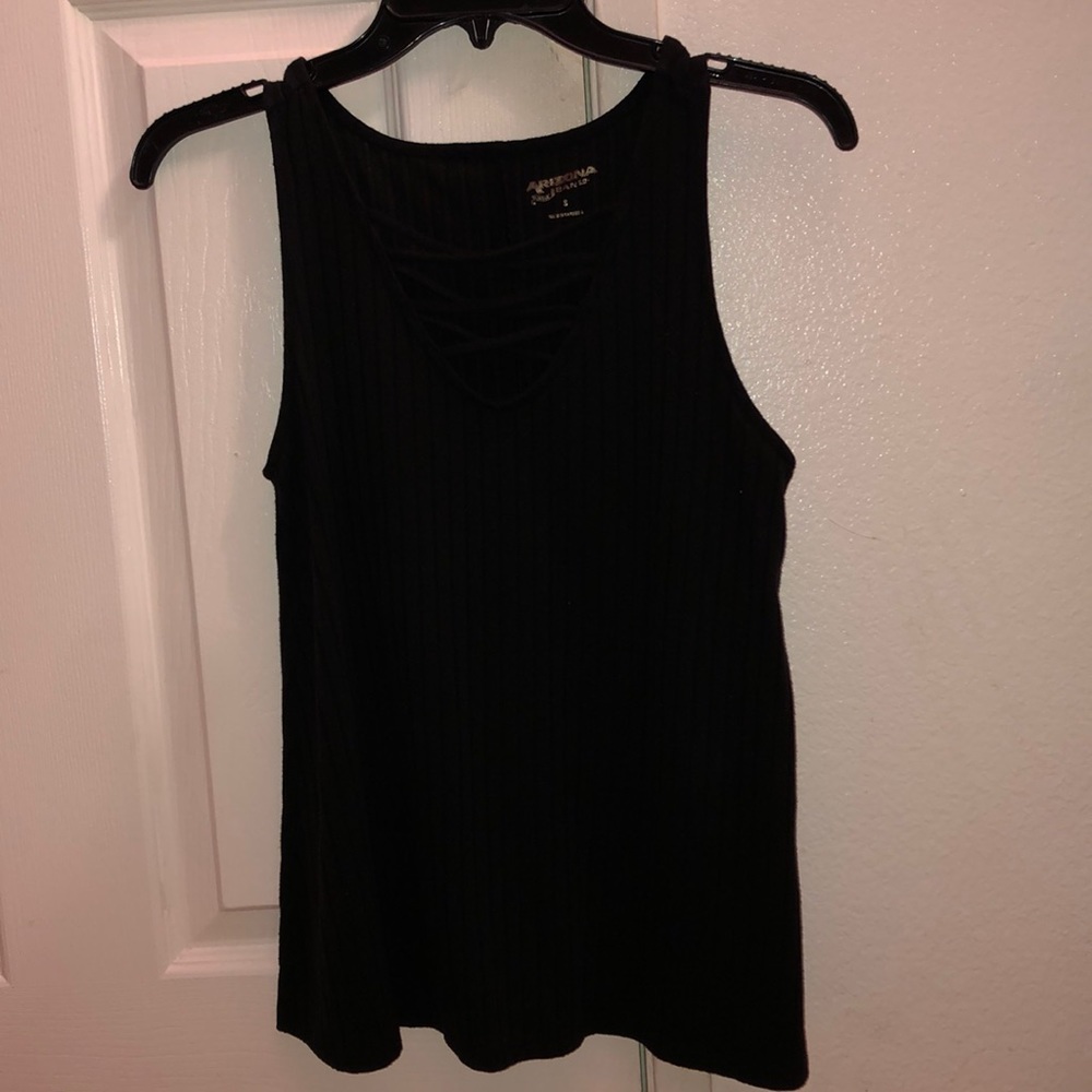 Black stylished tank top